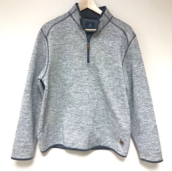 GH Bass Arctic Fleece quarter zip pullover.  Size Med - Picture 3 of 7
